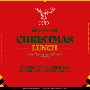 Christmas Pre-Match Lunch - Saturday 19th December 2026